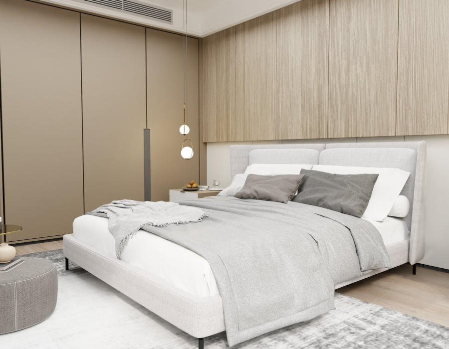 Comfortable beds with quality bedding